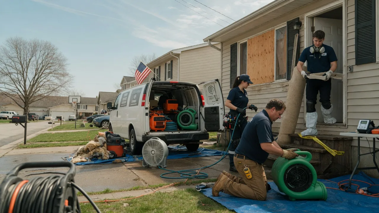 Water Damage Restoration in Isonville, KY near me